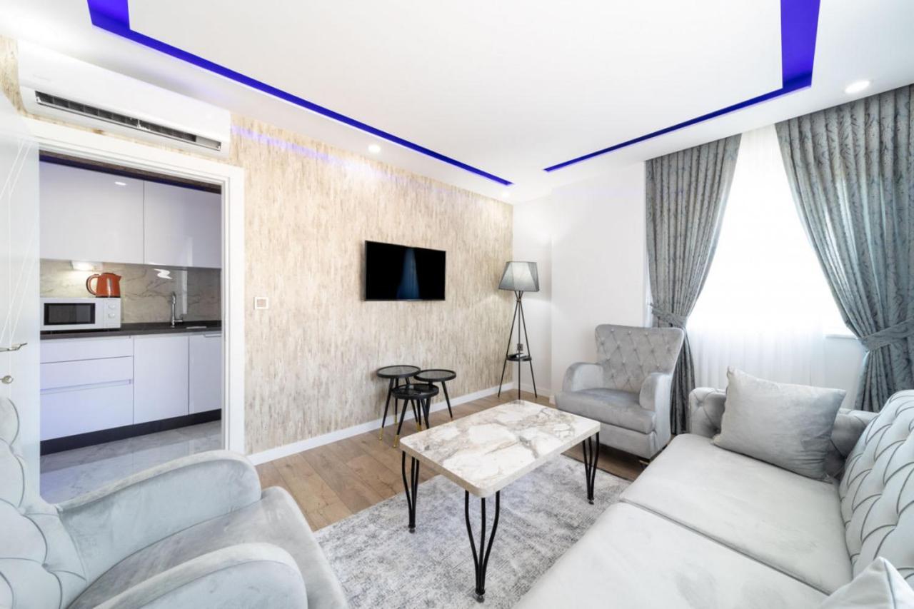 Modern And Central Duplex Apartment Near Beach In Antalya Antália Exterior foto