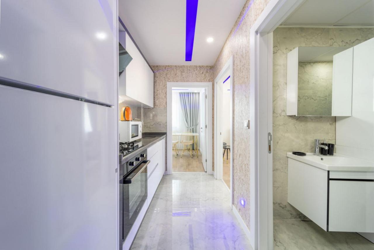 Modern And Central Duplex Apartment Near Beach In Antalya Antália Exterior foto